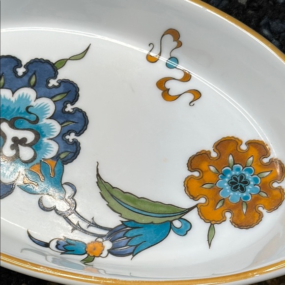 1970s RARE VINTAGE ROYAL WORCHESTER PALMYRA COLLECTION OVAL SERVING DISH 9" OVAL - Picture 8 of 15